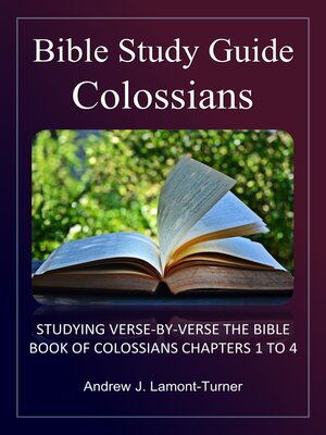 cover image of Bible Study Guide